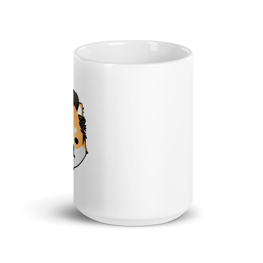 Dogelon - White glossy mug