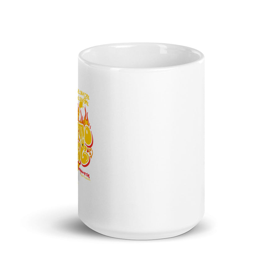 Crypto King - White glossy mug