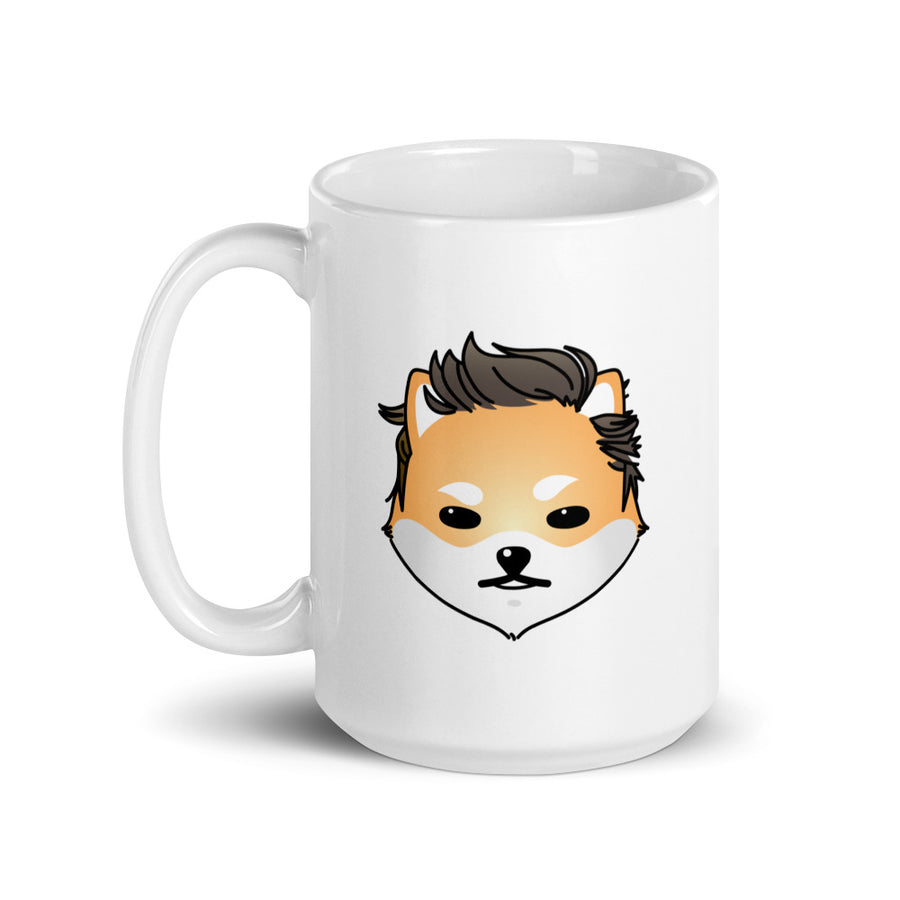 Dogelon - White glossy mug