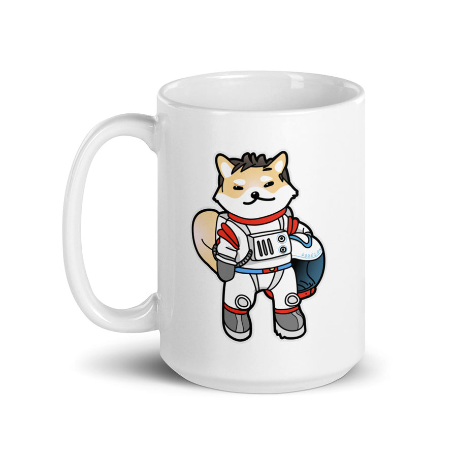 Dogelon - White glossy mug