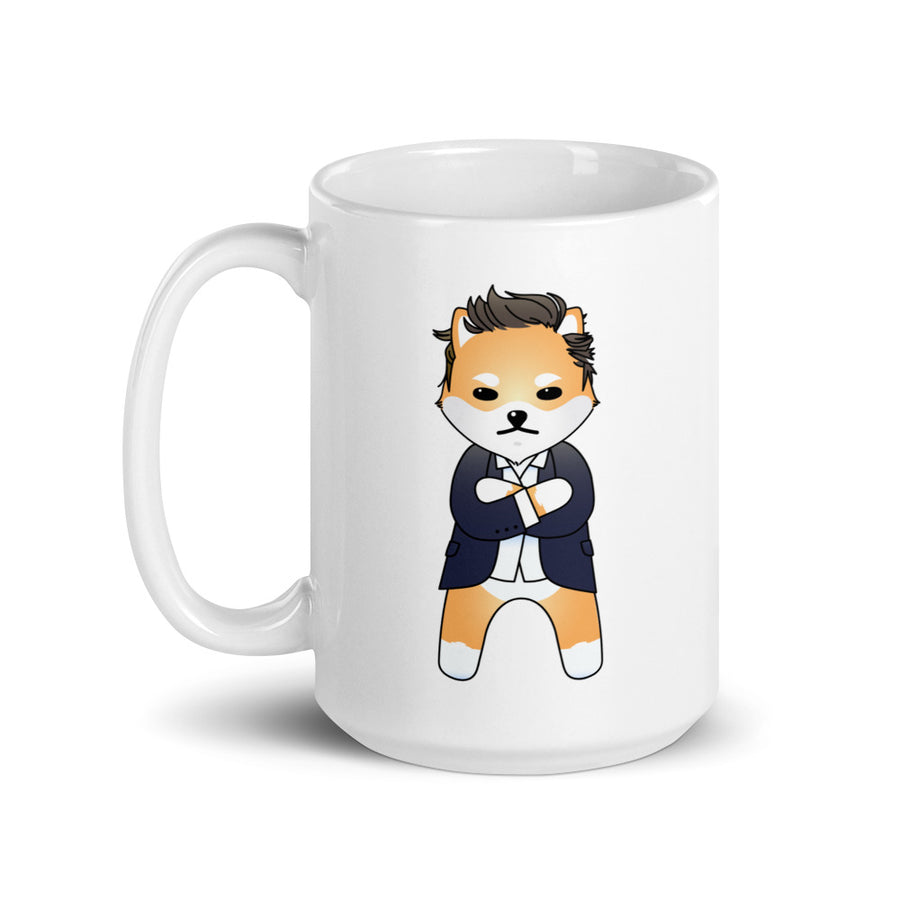 Dogelon - White glossy mug