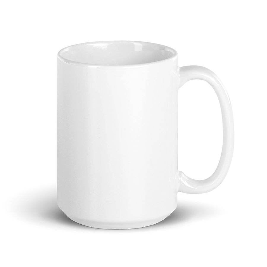 To The Moon and Back - White glossy mug