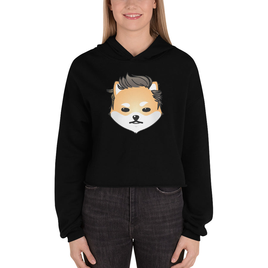 Shiba Inu - Crop Hoodie