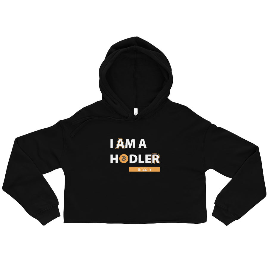 I Am a Hodler - Crop Hoodie