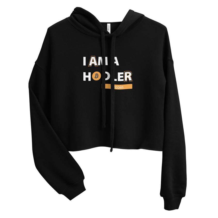 I Am a Hodler - Crop Hoodie