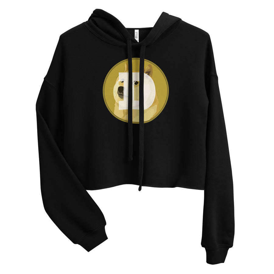 Dogecoin - Crop Hoodie