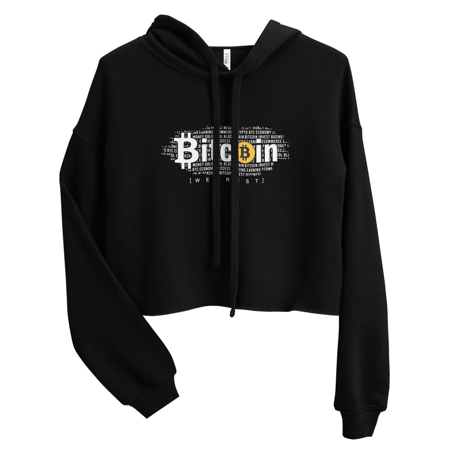 Bitcoin We Trust - Crop Hoodie