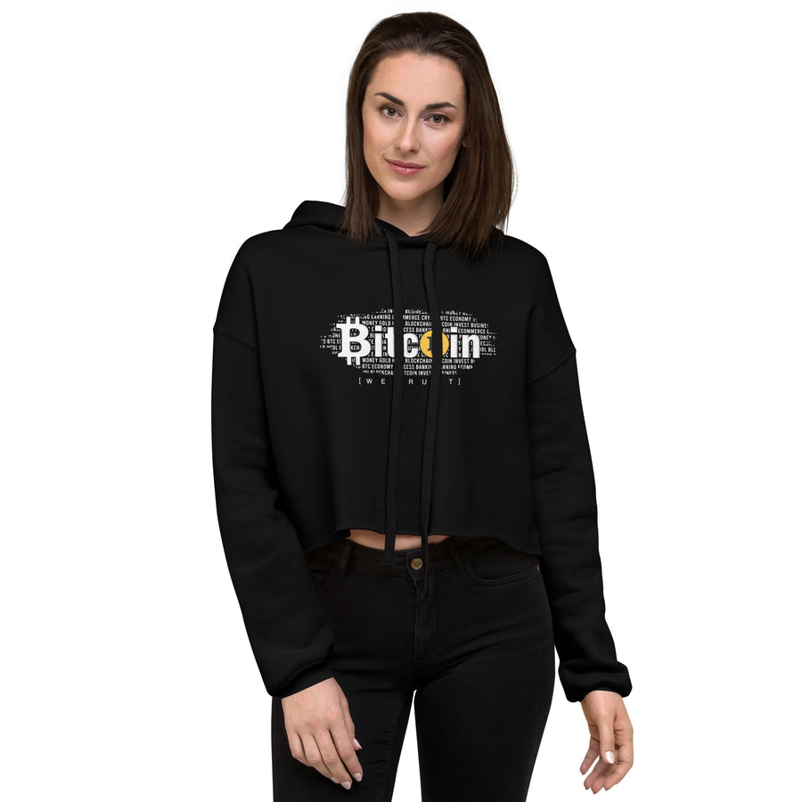 Bitcoin We Trust - Crop Hoodie