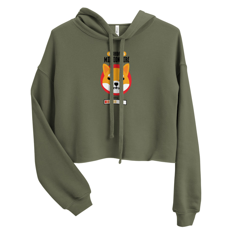 Shiba Millionaire - Crop Hoodie