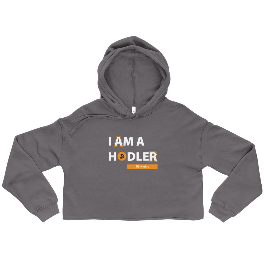 I Am a Hodler - Crop Hoodie