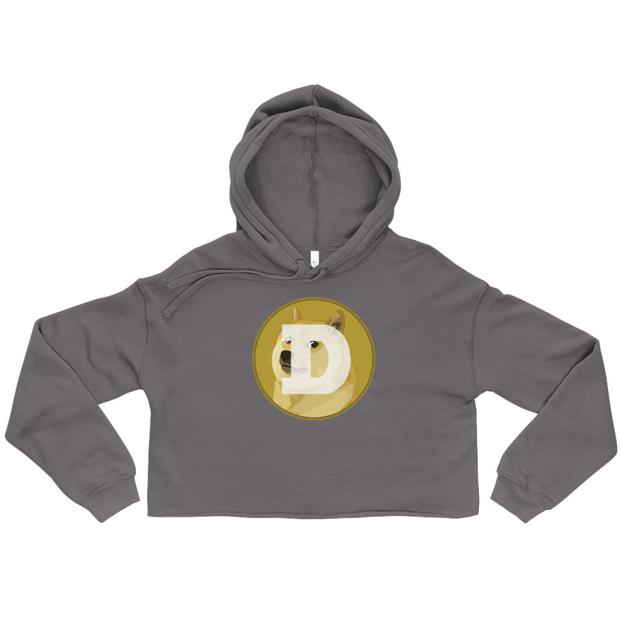 Dogecoin - Crop Hoodie